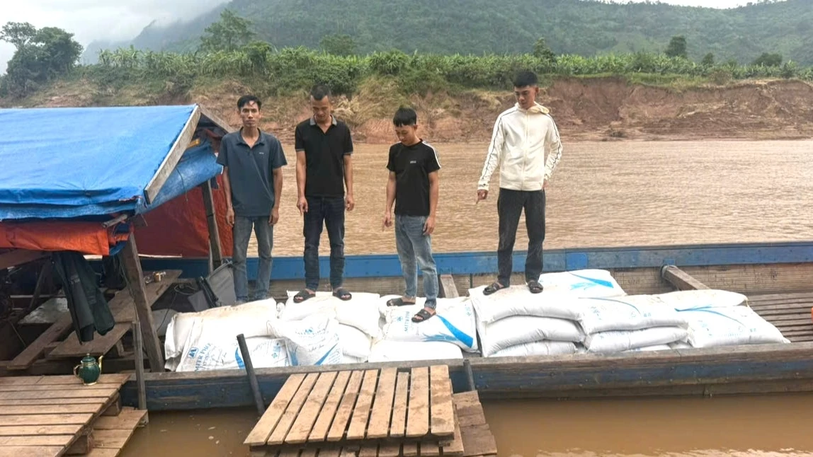 Hiện trường vụ việc. Ảnh: Công an Quảng Trị