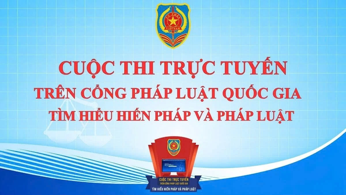 Gần 2,6 triệu lượt người tham gia cuộc thi tìm hiểu Hiến pháp và pháp luật