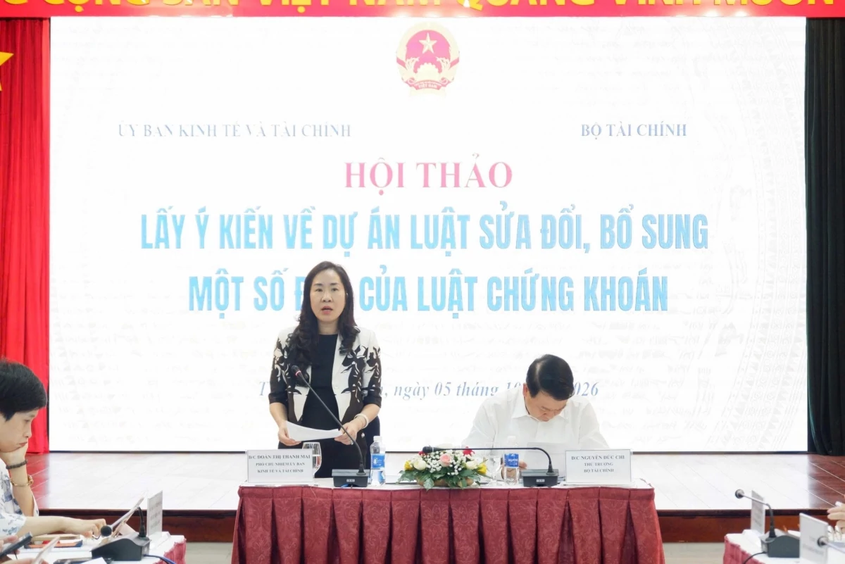 Sửa Luật Chứng khoán, tháo gỡ vướng mắc từ thực tiễn thị trường Sửa Luật Chứng khoán, tháo gỡ vướng mắc từ thực tiễn thị trường