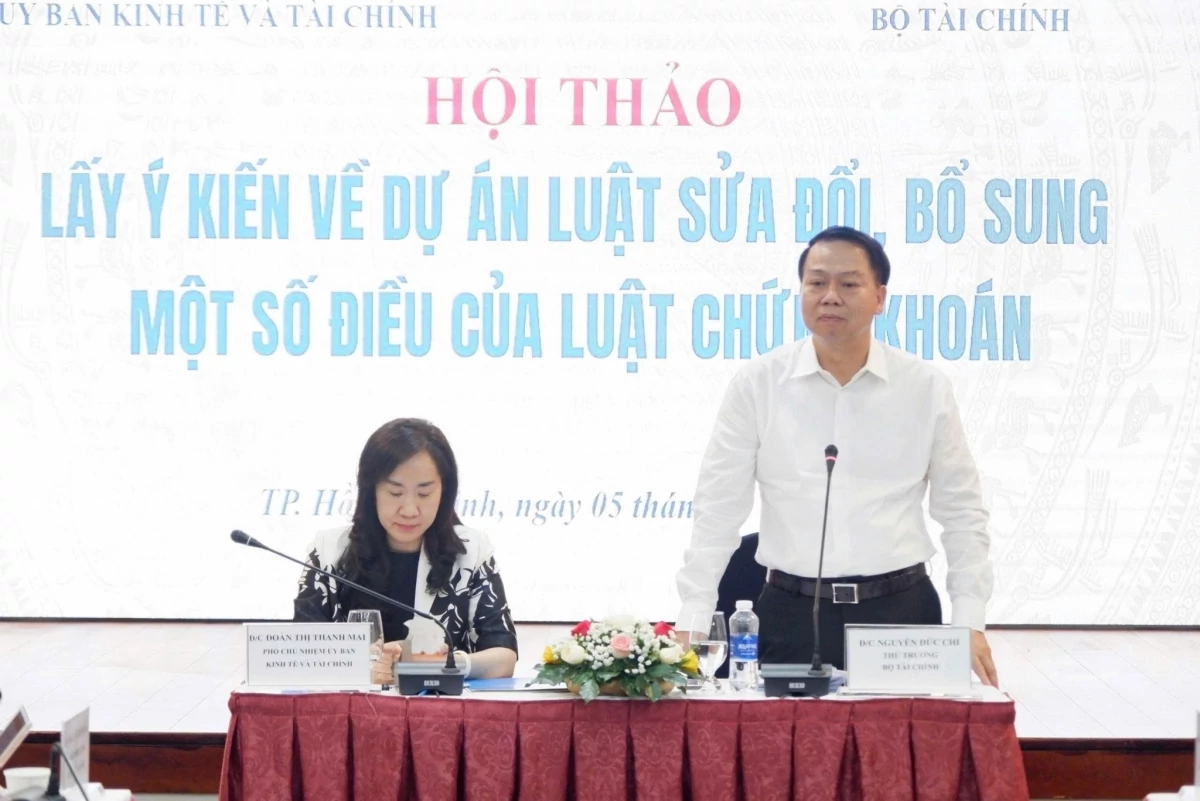 Sửa Luật Chứng khoán, tháo gỡ vướng mắc từ thực tiễn thị trường Sửa Luật Chứng khoán, tháo gỡ vướng mắc từ thực tiễn thị trường