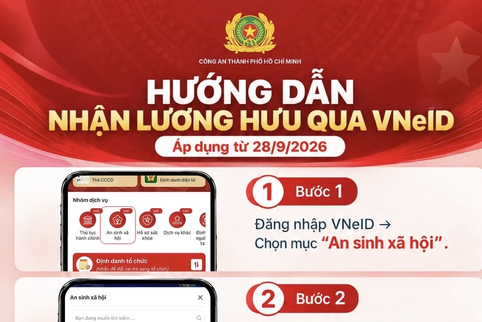 Không có chuyện không liên kết VneID thì bị tạm cắt lương hưu, trợ cấp bảo hiểm xã hội