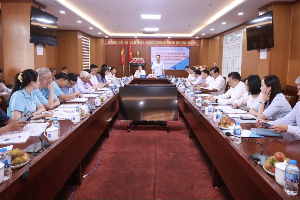 Giám sát thực hiện chính sách BHXH, BHYT tại tỉnh Vĩnh Long