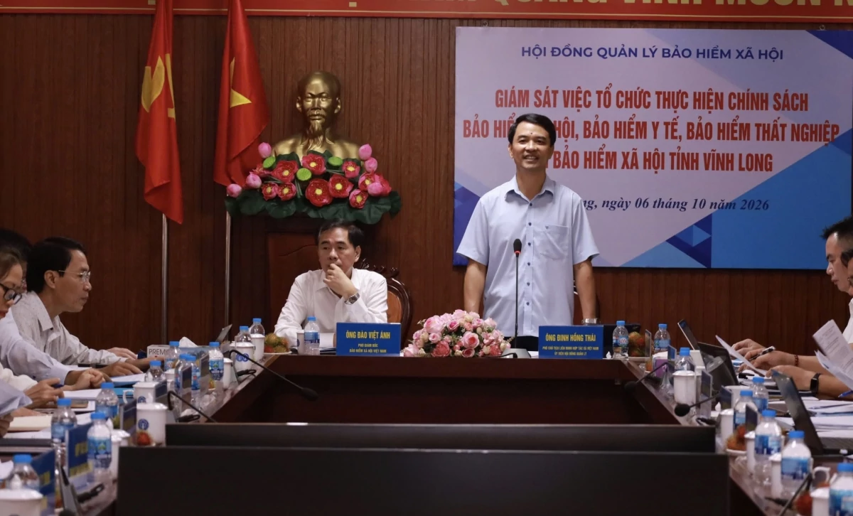 Giám sát thực hiện chính sách bảo hiểm xã hội, bảo hiểm y tế tại tỉnh Vĩnh Long