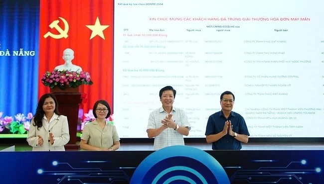 chương trình lựa chọn “Hóa đơn may mắn” quý IV/2025 và quý I/2026, 