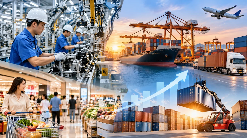 Sản xuất, thương mại duy trì đà tăng, tạo nền tảng tăng tốc trong quý IV/2026 Sản xuất, thương mại duy trì đà tăng, tạo nền tảng tăng tốc trong quý IV/2026
