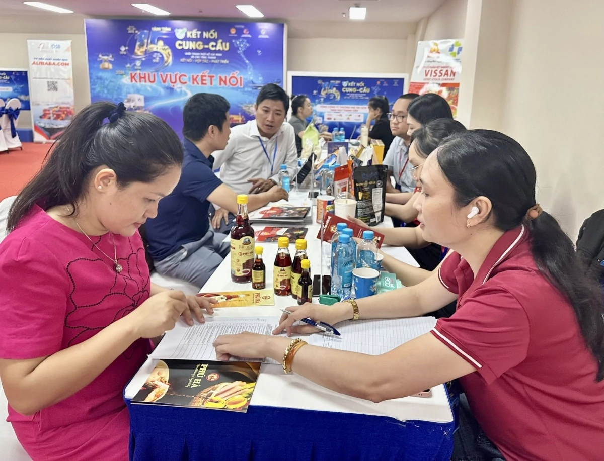Kết nối cung cầu Kết nối cung – cầu: Mở rộng đầu ra, nối dài thị trường cho doanh nghiệp