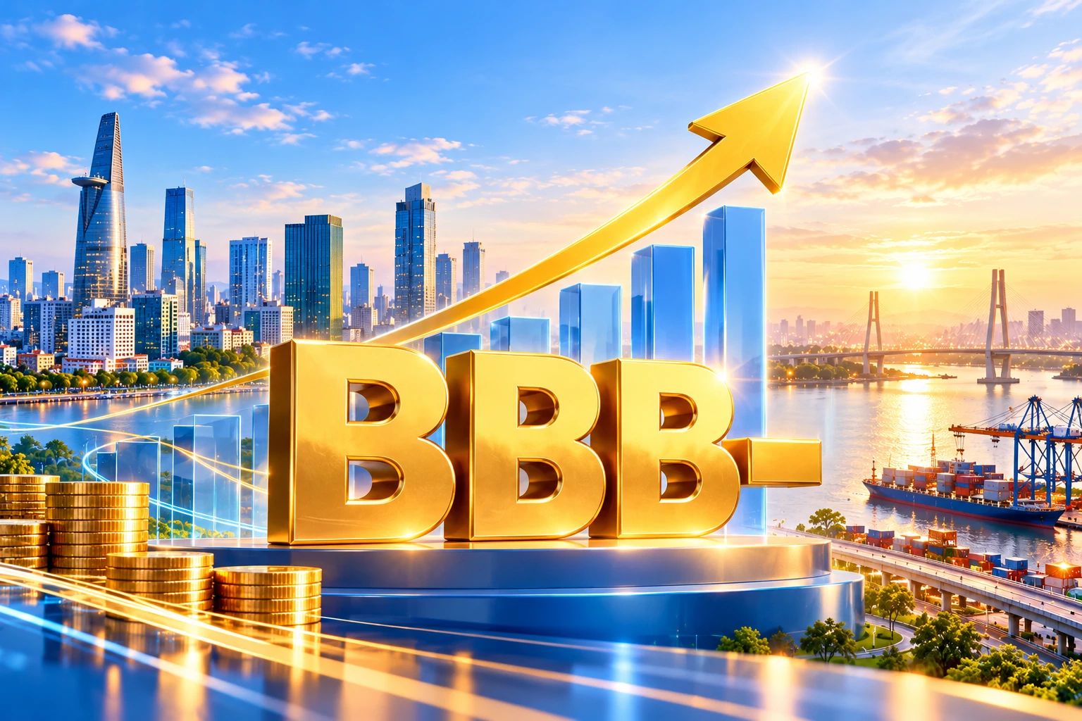 R&I nâng xếp hạng tín nhiệm quốc gia của Việt Nam lên mức BBB-, triển vọng “Ổn định” xếp hạng tín nhiệm
