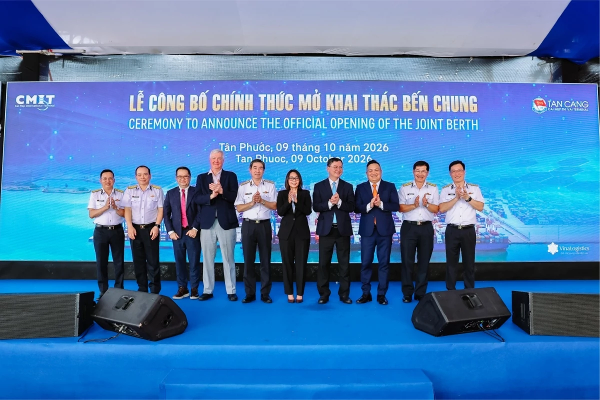 Mở bến cảng chung, tăng 30 - 40% công suất khai thác tại CMIT và TCTT