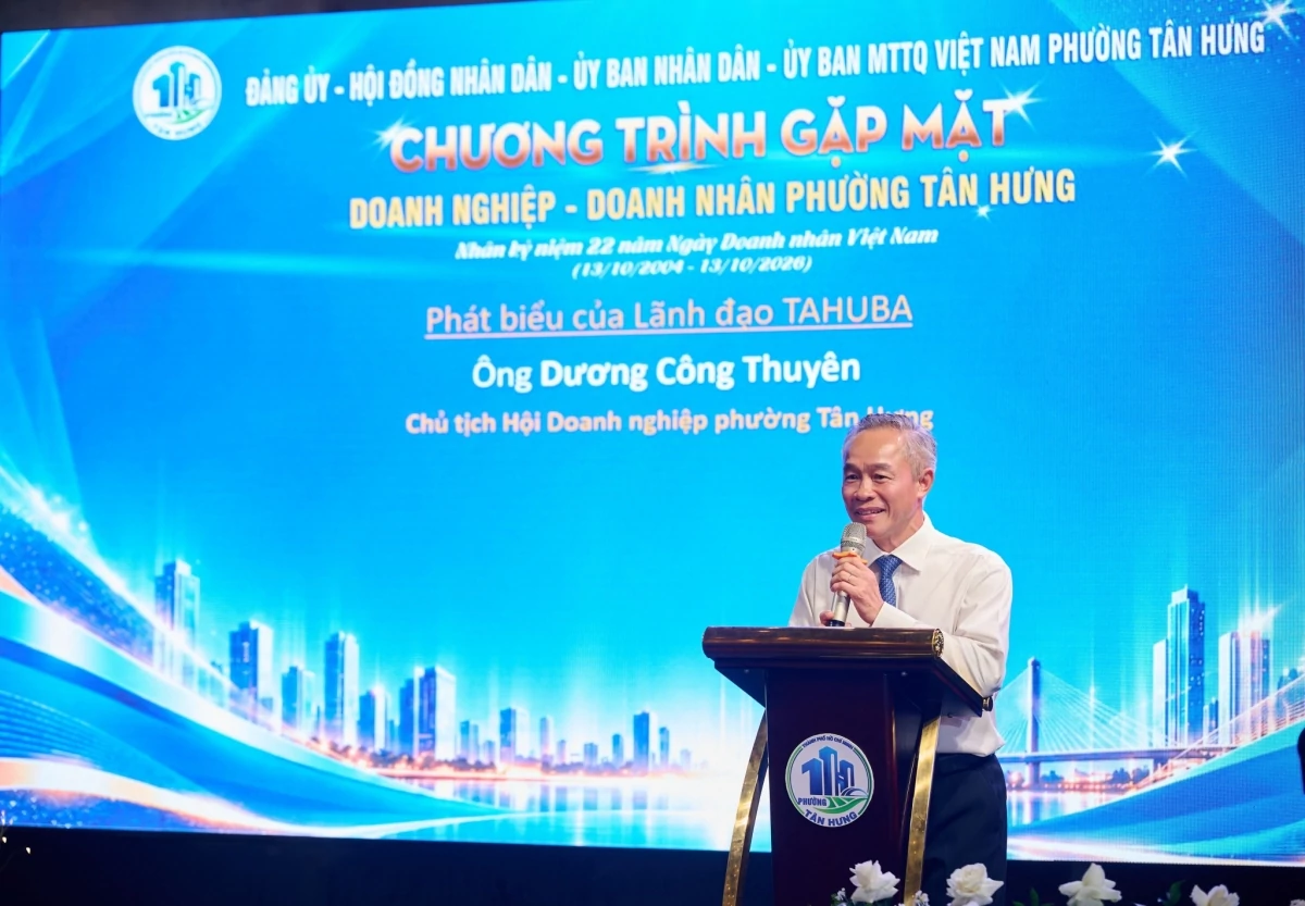 Doanh nghiệp TAHUBA phát triển gắn với trách nhiệm xã hội Doanh nghiệp TAHUBA phát triển gắn với trách nhiệm xã hội