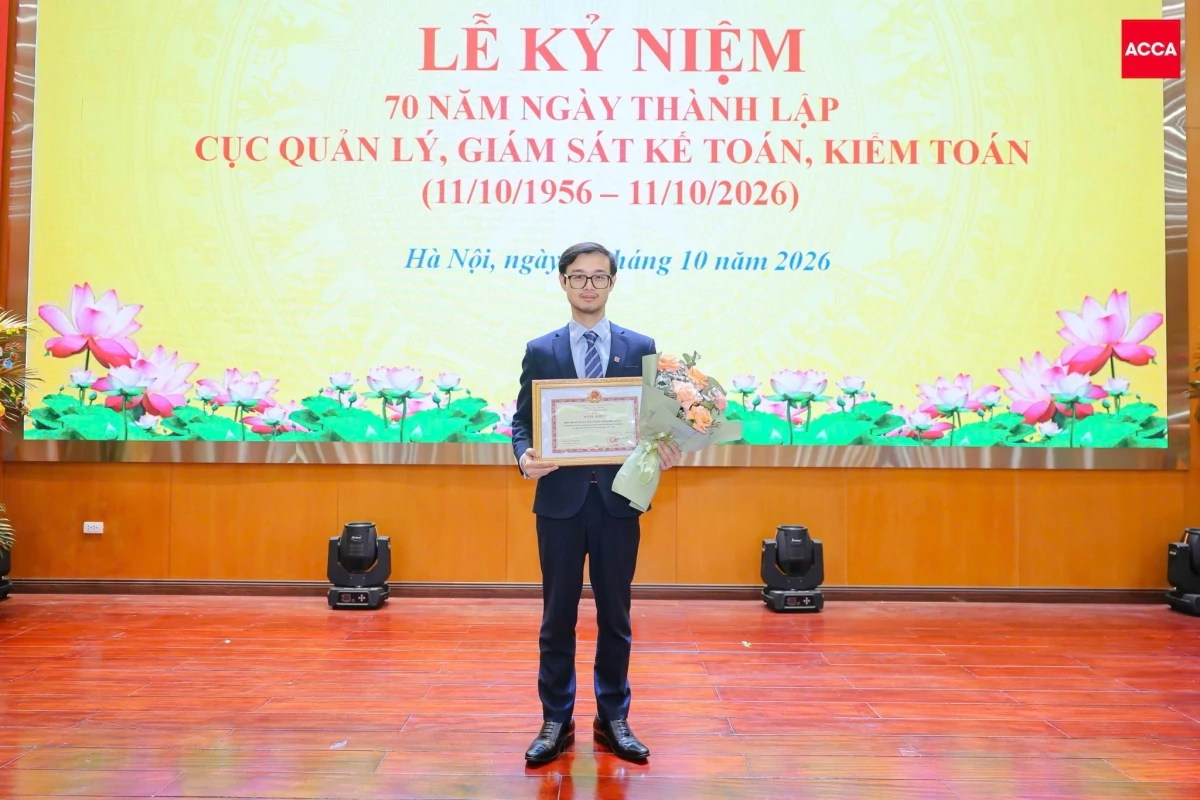 ACCA vinh dự nhận Bằng khen của Bộ trưởng Bộ Tài chính Việt Nam ACCA vinh dự nhận Bằng khen của Bộ trưởng Bộ Tài chính Việt Nam