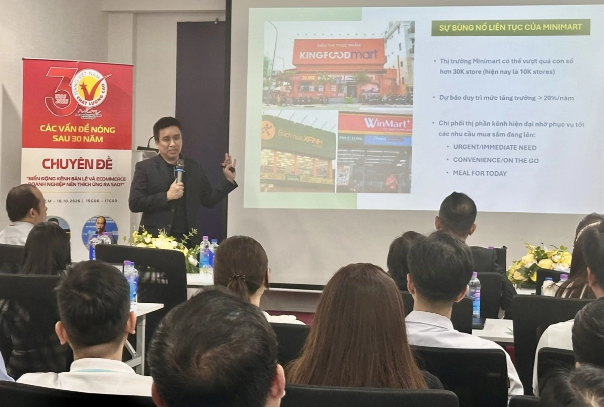 hàng toe6u dùng nhanh Thị trường hàng tiêu dùng nhanh: Các kênh bán lẻ phát triển ra sao?