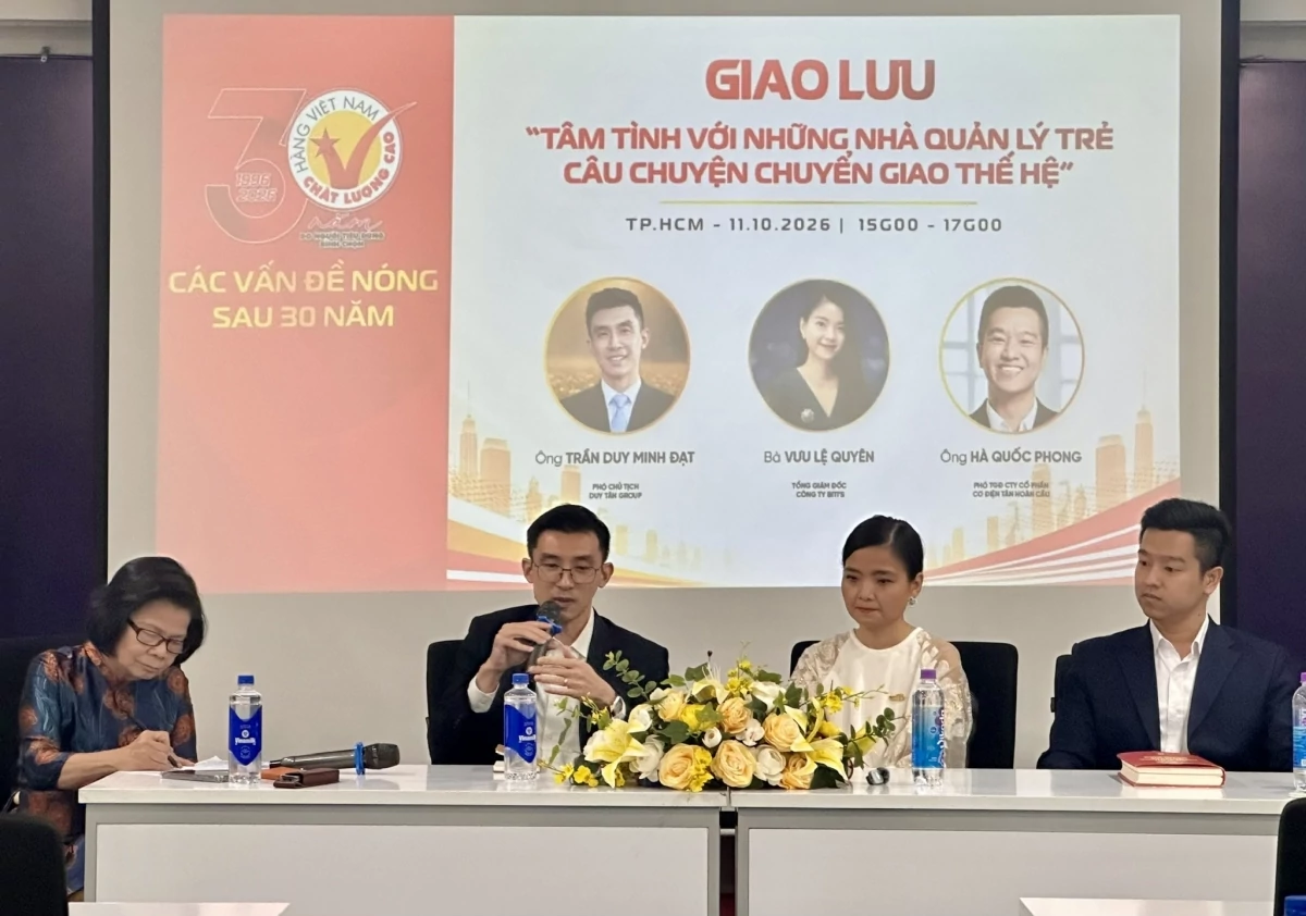 Lãnh đạo trẻ kế nghiệp đổi mới văn hóa, nâng tầm quản trị doanh nghiệp