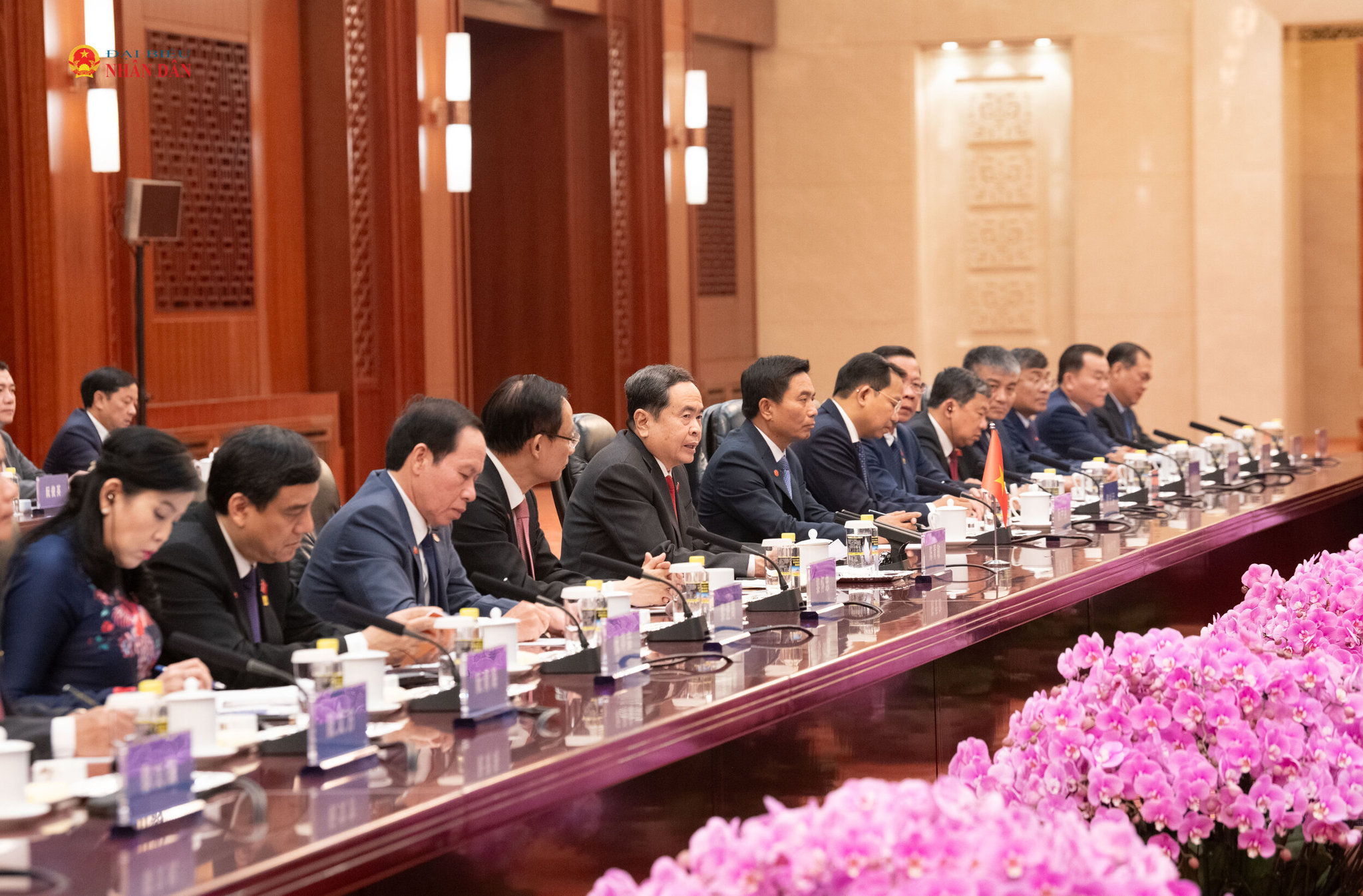 Chủ tịch Quốc tịch Trần Thanh Mẫn phát biểu