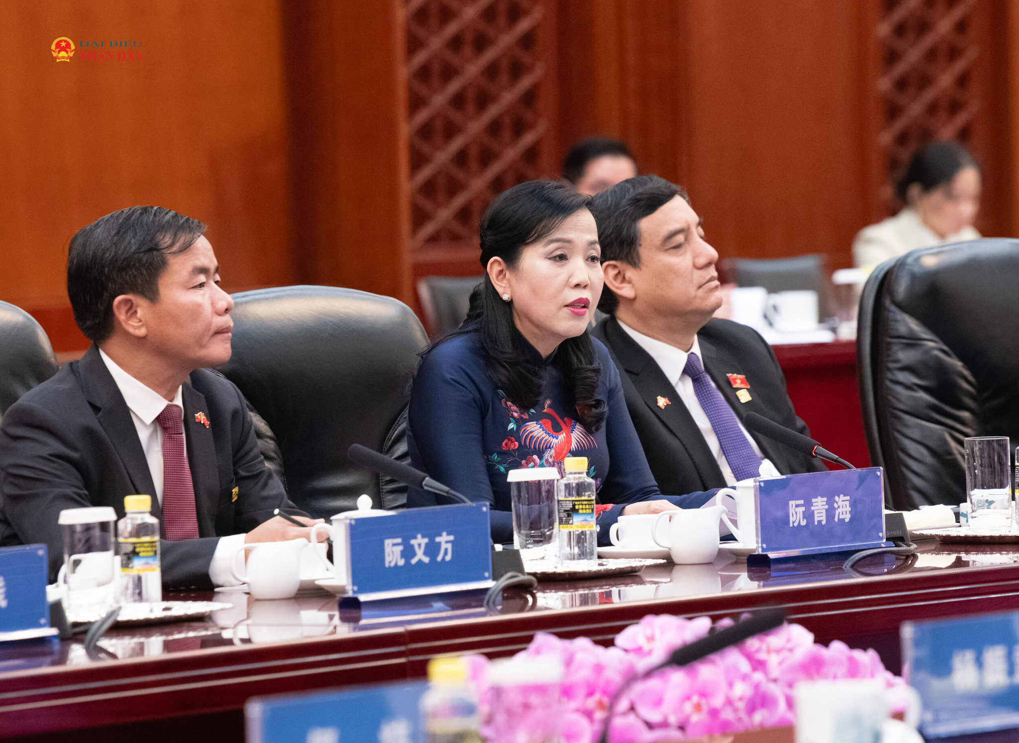 Chủ nhiệm Ủy ban Khoa học, Công nghệ và Môi trường Nguyễn Thanh Hải phát biểu tại Phiên họp lần thứ 2 Ủy ban hợp tác giữa Quốc hội Việt Nam và Nhân đại toàn quốc Trung Quốc
