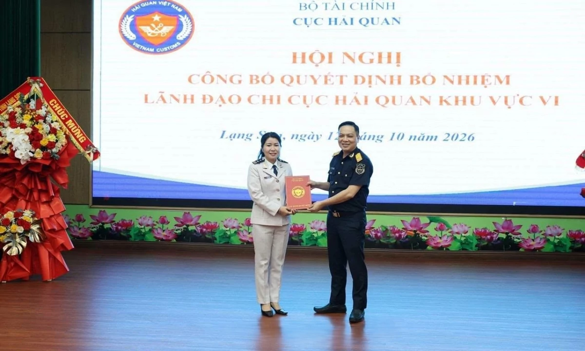 Hải quan khu vực VI có tân Phó Chi cục trưởng