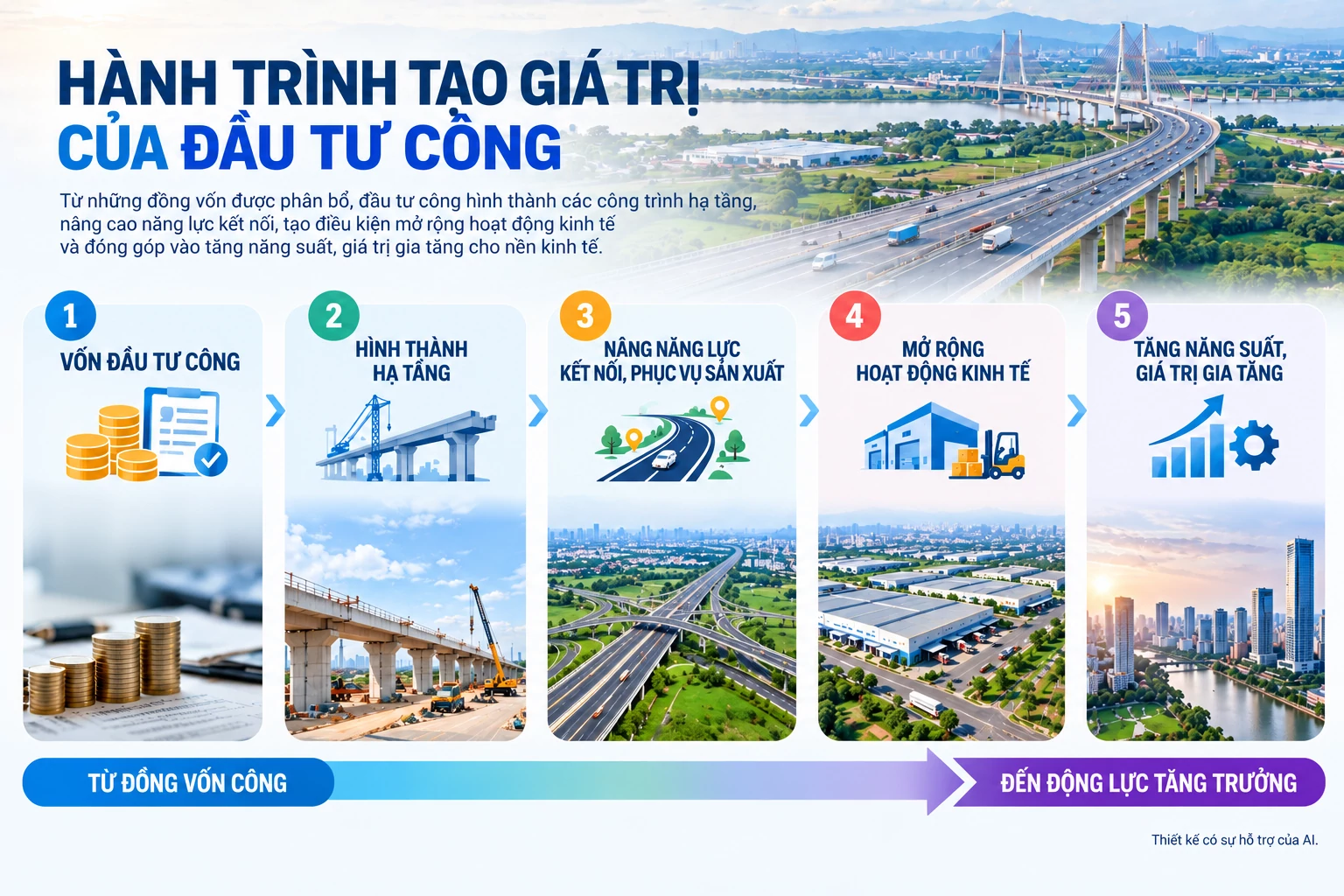 Bài cuối: Để đầu tư công “chuyển hóa” thành tăng trưởng Bài cuối: Để đầu tư công “chuyển hóa” thành tăng trưởng