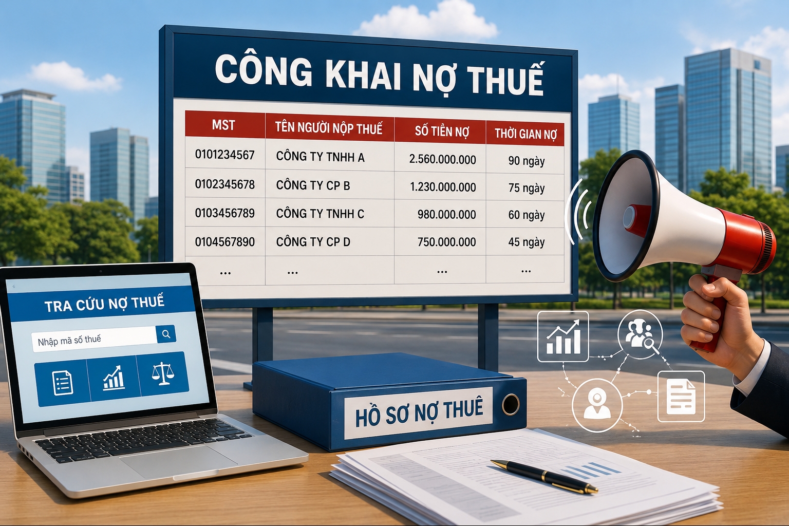 Thuế tỉnh Sơn La công khai danh sách nợ thuế hơn 126 tỷ đồng