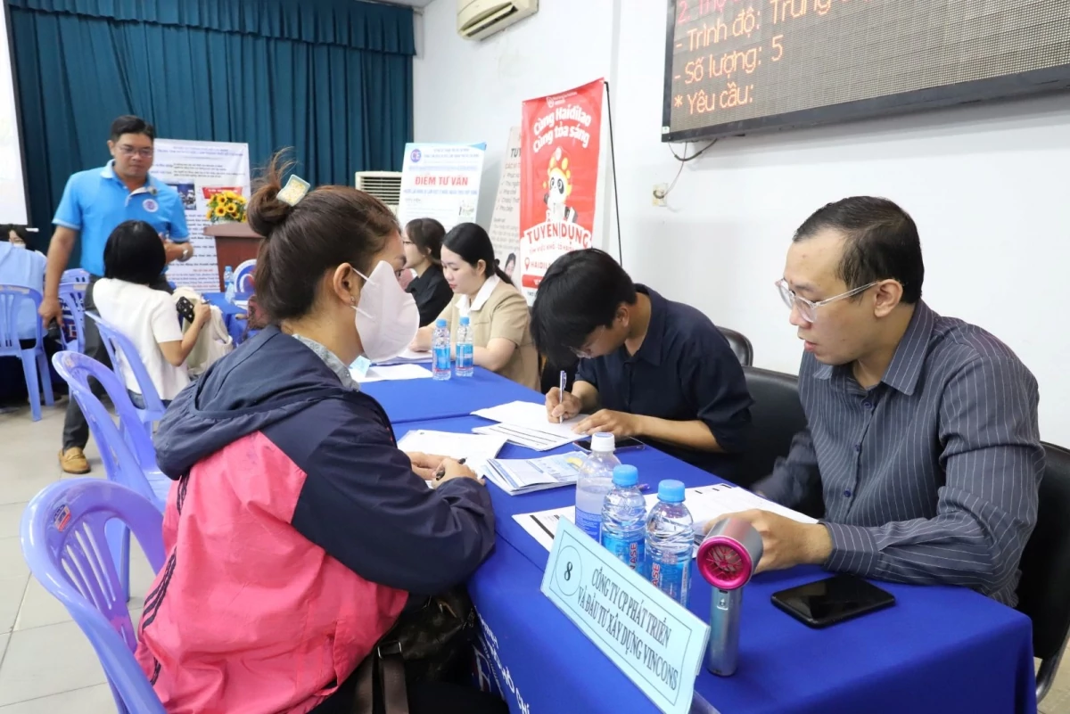 TP. Hồ Chí Minh kết nối 106 doanh nghiệp đến tuyển dụng hơn 16.000 vị trí việc làm