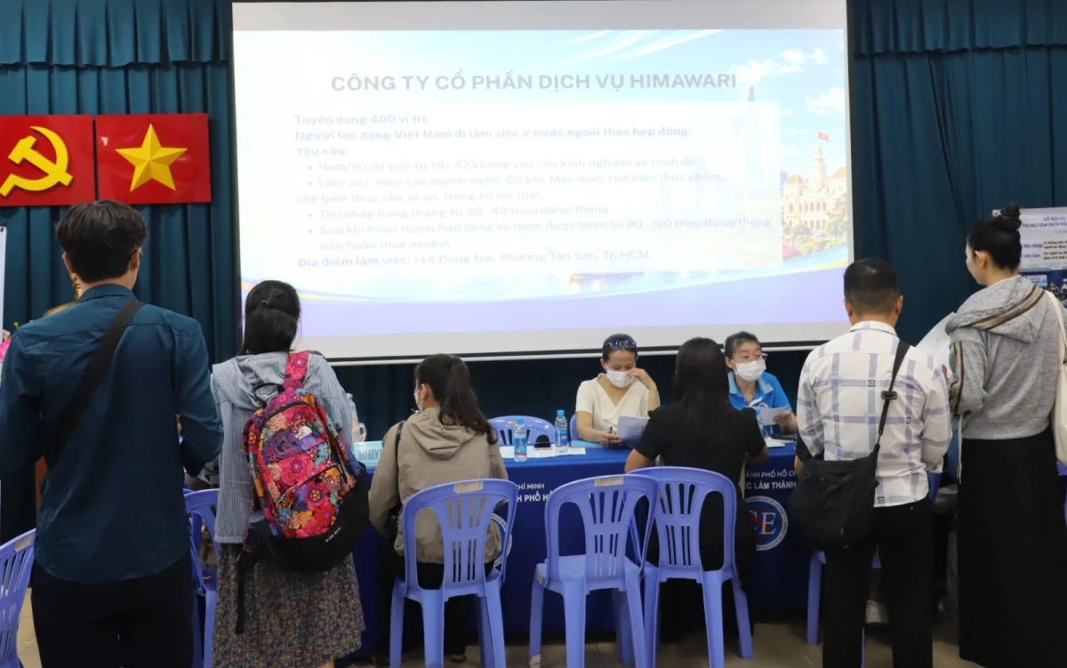 TP. Hồ Chí Minh kết nối 106 doanh nghiệp đến tuyển dụng hơn 16.000 vị trí việc làm
