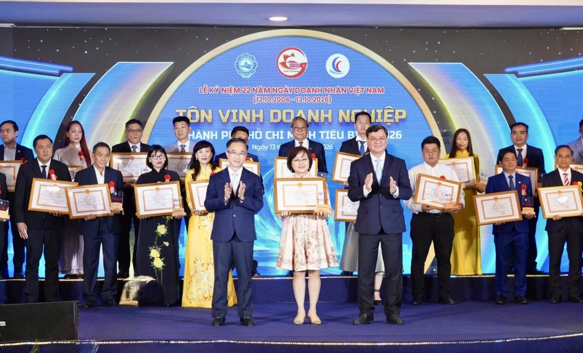 TP. Hồ Chí Minh vinh danh 100 doanh nghiệp đóng góp ngân sách hơn 41.600 tỷ đồng