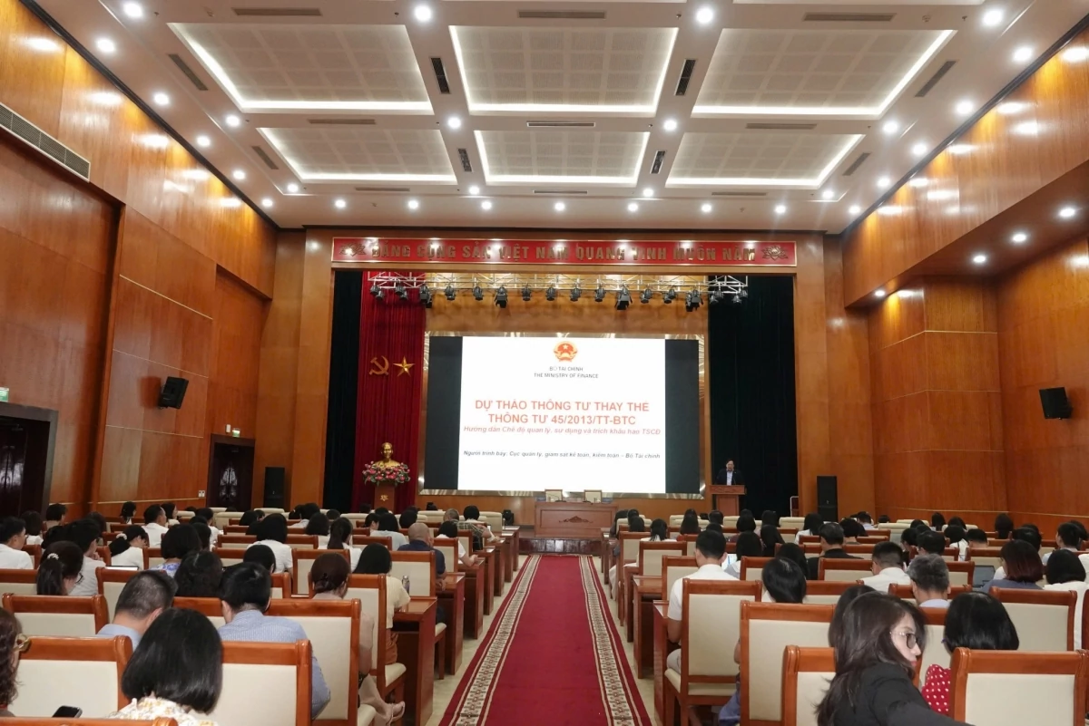 Bộ Tài chính lấy ý kiến xây dựng quy định mới về quản lý, khấu hao tài sản cố định Bộ Tài chính lấy ý kiến xây dựng quy định mới về quản lý, khấu hao tài sản cố định