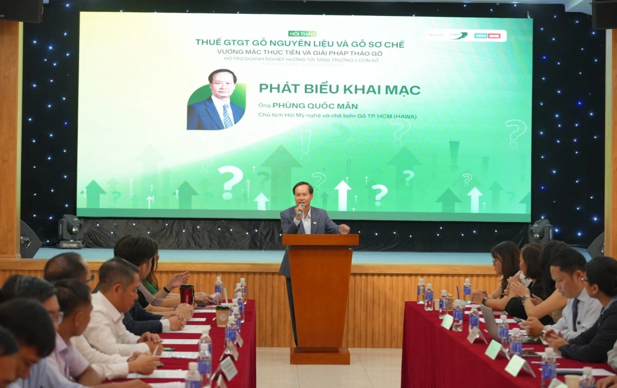 Khẩn trương tháo gỡ “nút thắt” về xác định nguồn gốc và thuế giá trị gia tăng ngành gỗ