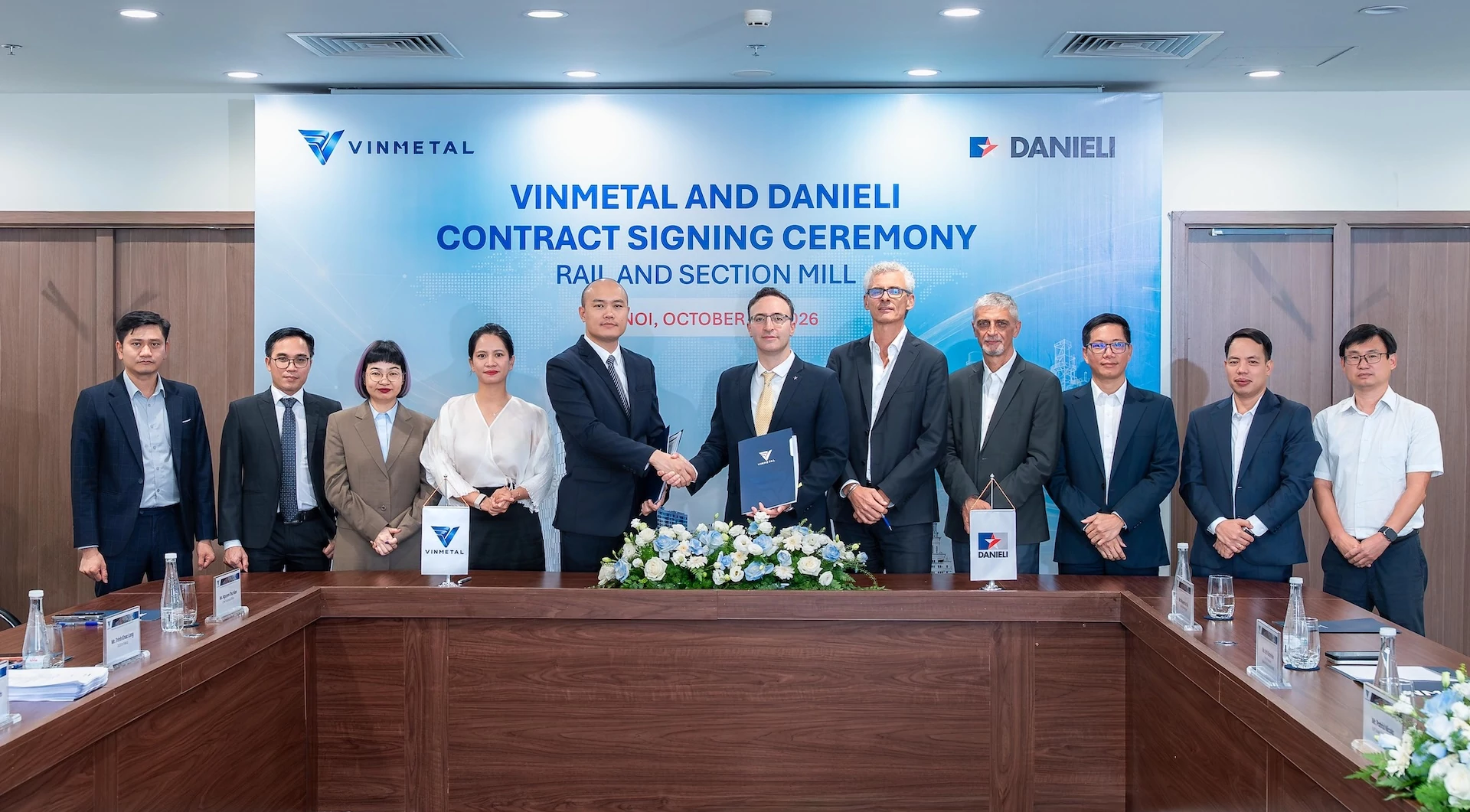 VinMetal đầu tư dây chuyền thép ray phục vụ đường sắt tốc độ cao