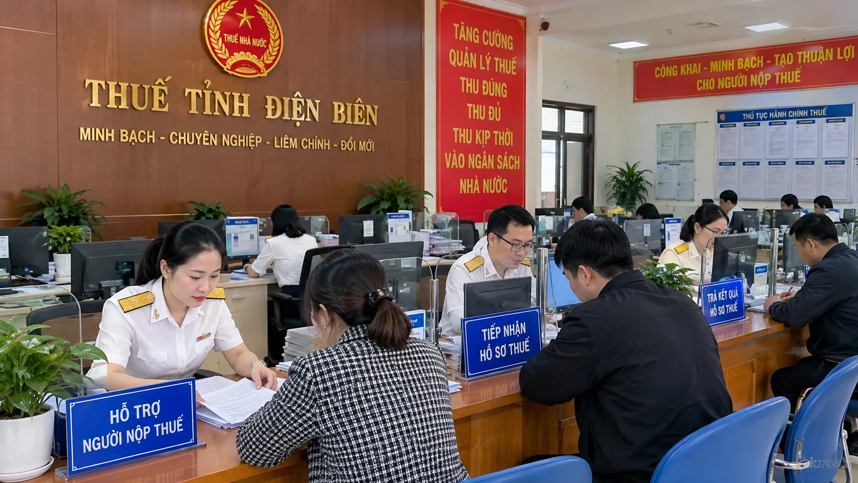 Thuế tỉnh Điện Biên: Tăng cường quản lý và cưỡng chế nợ thuế