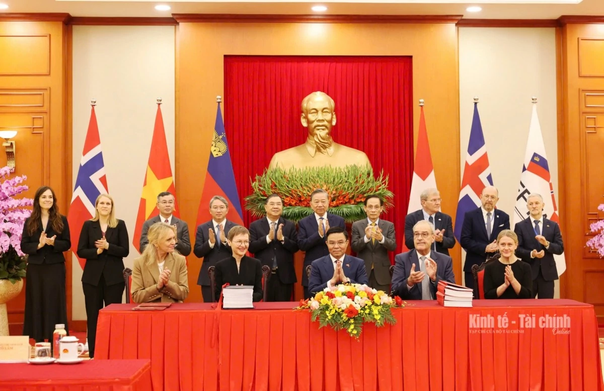 Việt Nam và EFTA chính thức ký kết Hiệp định Thương mại tự do Việt Nam và EFTA chính thức ký kết Hiệp định Thương mại tự do