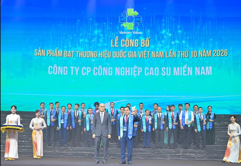 7 đơn vị thành viên Vinachem vinh dự đạt Thương hiệu Quốc gia Việt Nam lần thứ 10 năm 2026