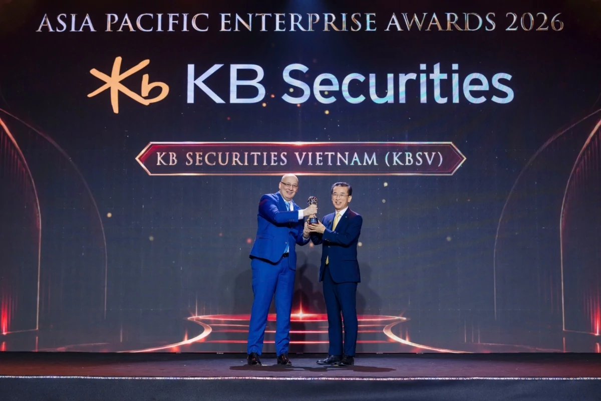 KBSV năm thứ hai liên tiếp nhận giải Thương hiệu truyền cảm hứng KBSV