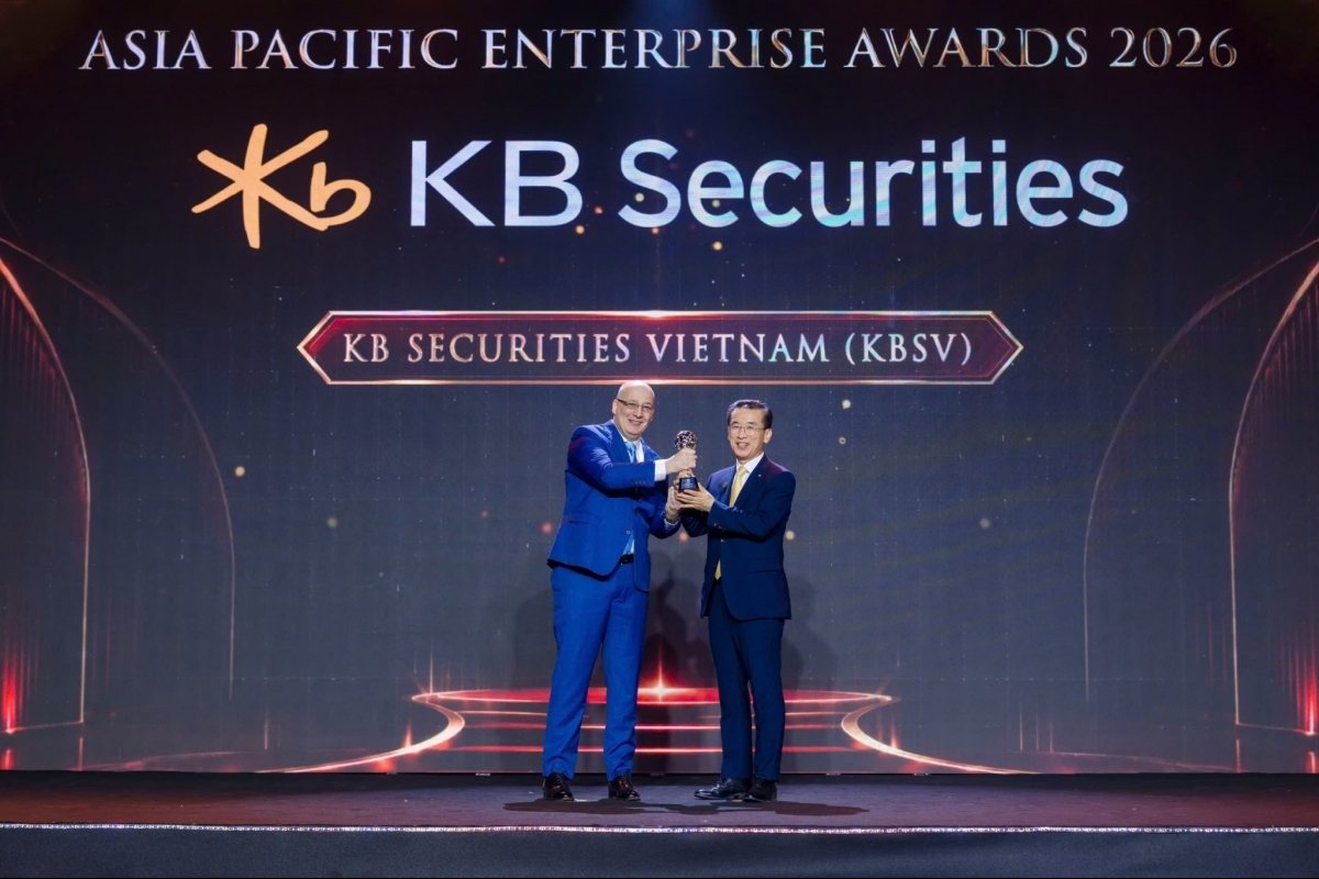 KBSV năm thứ hai liên tiếp nhận giải Thương hiệu truyền cảm hứng