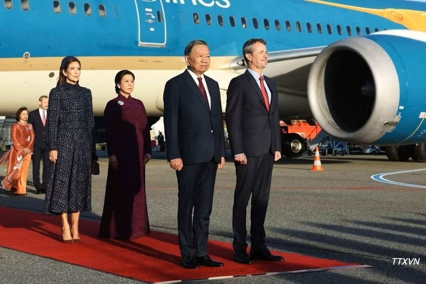 Tổng Bí thư, Chủ tịch nước Tô Lâm bắt đầu thăm cấp Nhà nước tới Đan Mạch