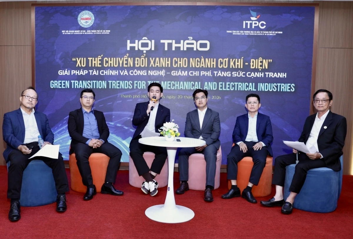 Chuyển đổi xanh giúp doanh nghiệp cơ khí tham gia sâu hơn vào chuỗi cung ứng toàn cầu