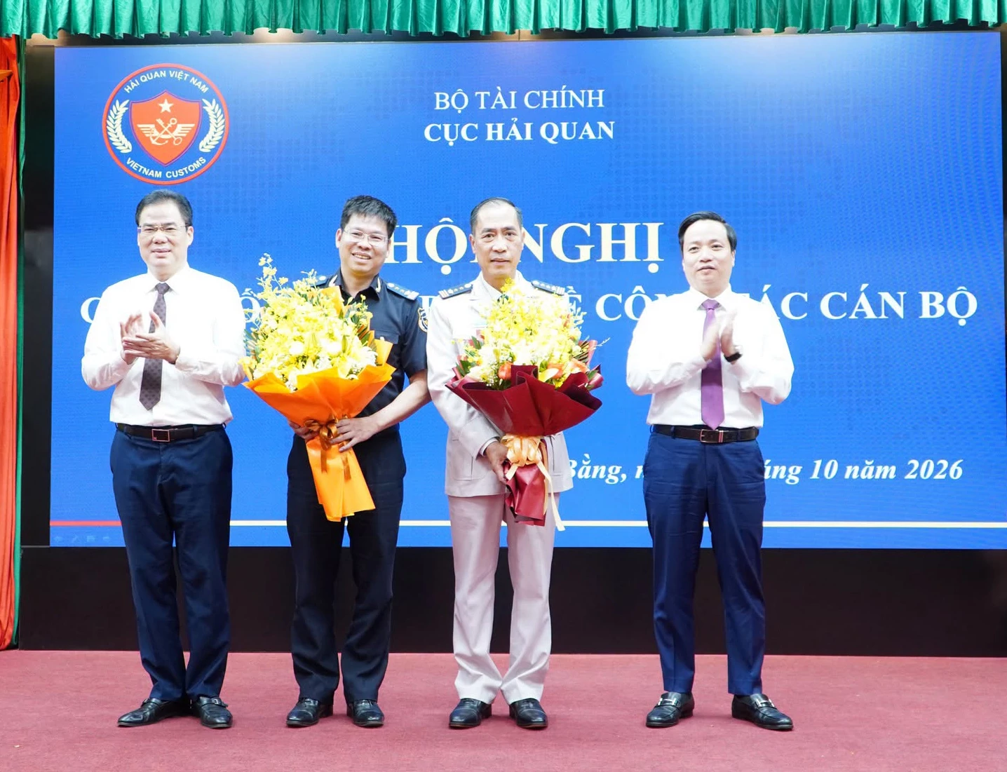 Bổ nhiệm ông Trần Quang Trung làm Chi cục trưởng Chi cục Hải quan khu vực XVI