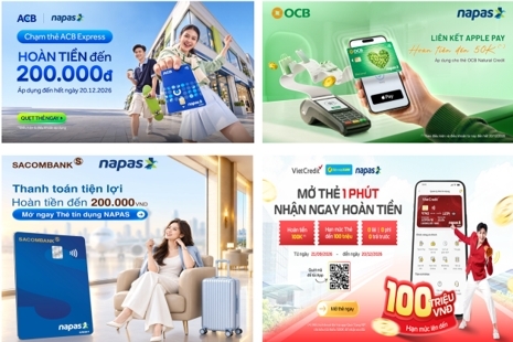 Cùng NAPAS thanh toán thông minh, tận hưởng ưu đãi ngập tràn tại Ngày Thanh toán số Việt Nam 2026