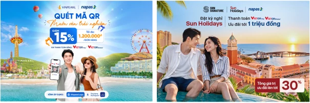 Chương trình ưu đãi cùng VietQRPay và VietQRGlobal Chương trình ưu đãi cùng VietQRPay và VietQRGlobal