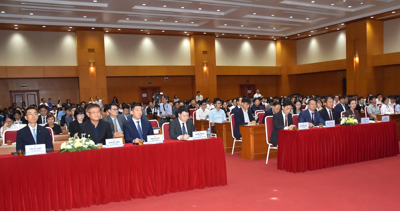 đại diện các doanh nghiệp Hàn Quốc tham dự hội nghị