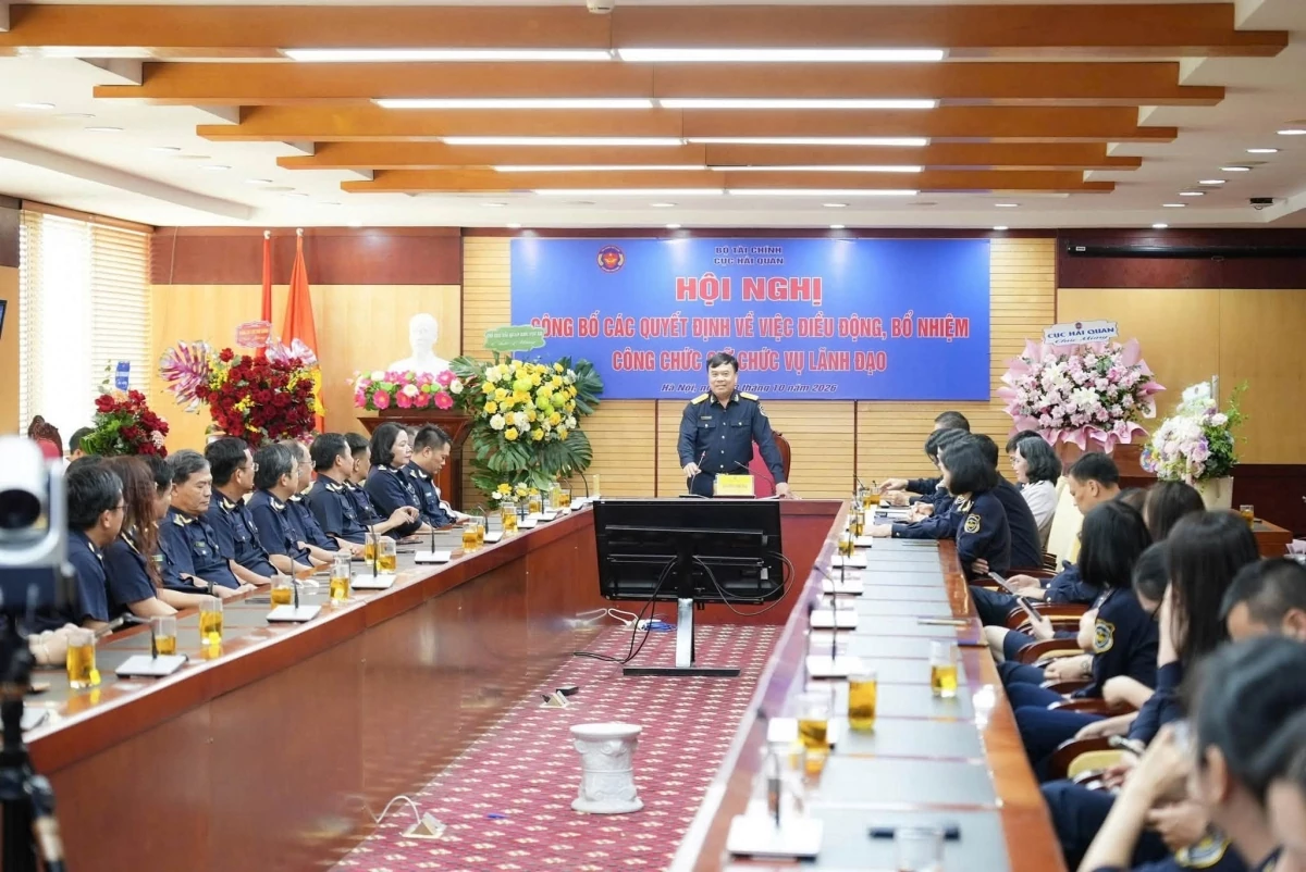 Cục Hải quan có tân Trưởng Ban Tổ chức cán bộ và Chánh Văn phòng