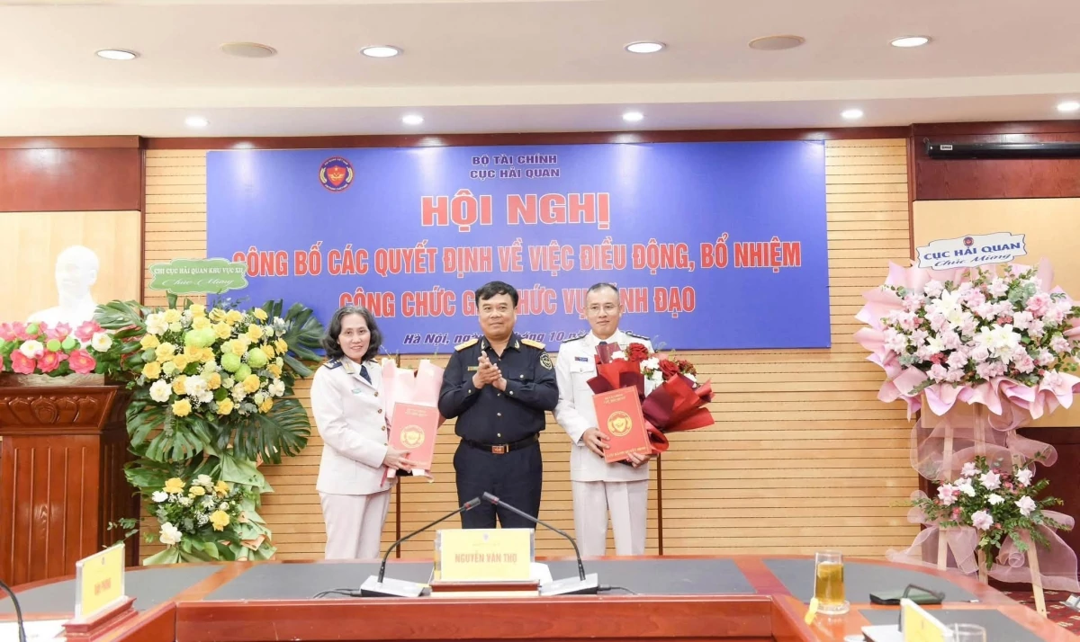 Cục Hải quan có tân Trưởng Ban Tổ chức cán bộ và Chánh Văn phòng