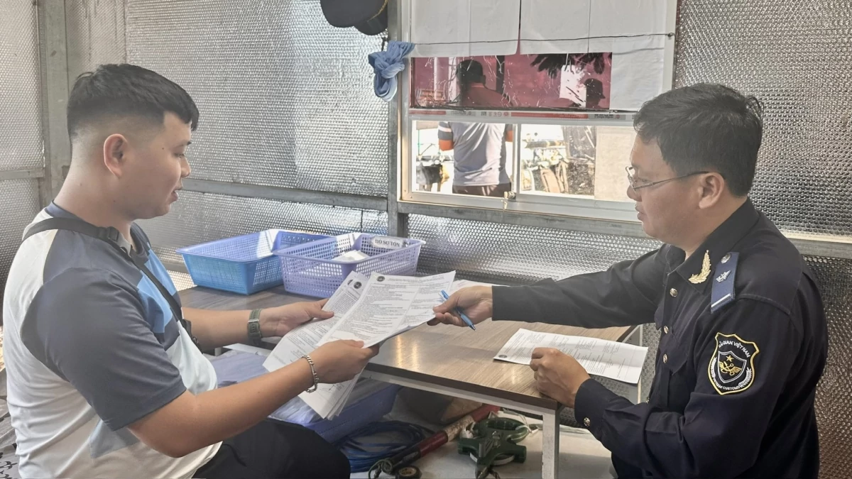 Hải quan Vĩnh Xương: Thông quan thuận lợi, kiểm soát hiệu quả