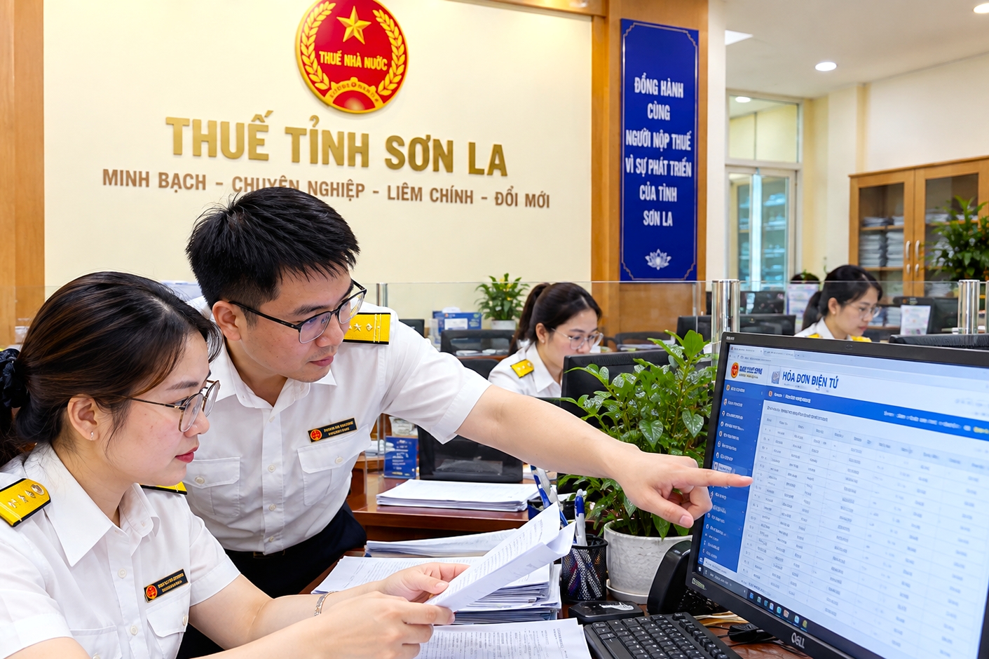 Thuế tỉnh Sơn La: 697 người nộp thuế thuộc diện cảnh báo rủi ro hóa đơn điện tử