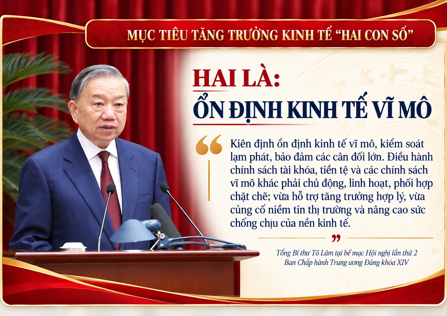 Bài 2: Ổn định vĩ mô - Giữ nhịp tăng trưởng trước sức ép lạm phát Bài 2: Ổn định vĩ mô - Giữ nhịp tăng trưởng trước sức ép lạm phát