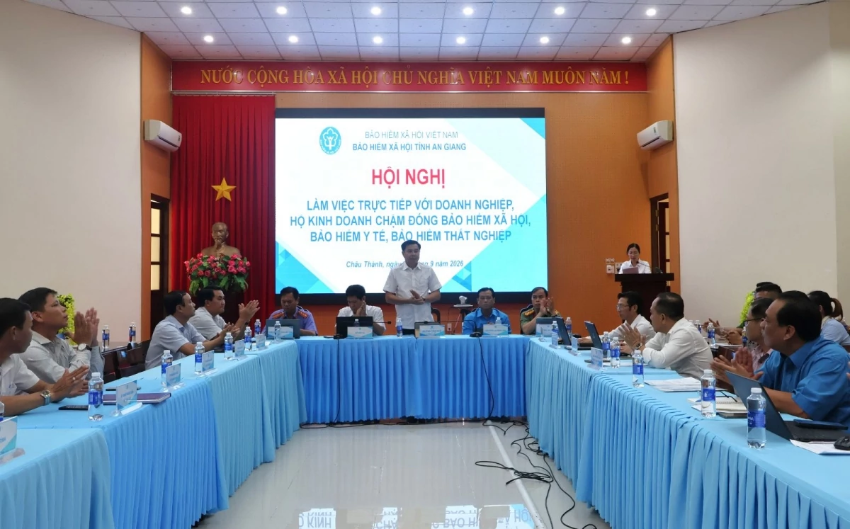 An Giang: Công khai doanh nghiệp nợ bảo hiểm xã hội, tăng cường biện pháp xử lý