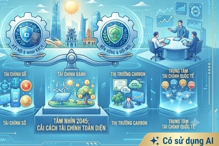 cai cach tong the thi truong tai chinh viet nam gan voi thuc hien muc tieu tang truong o muc cao lien tuc den nam 2045