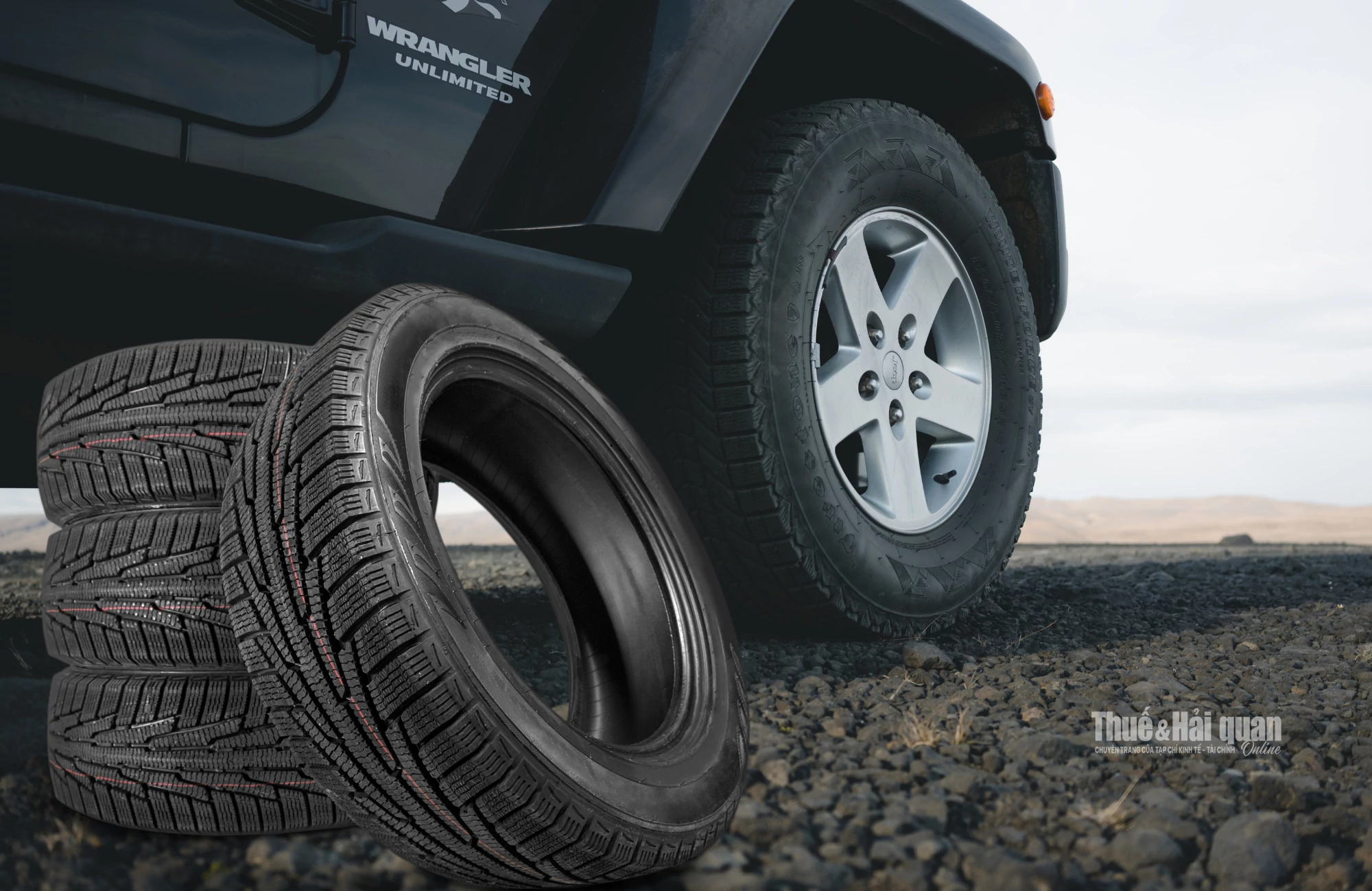 Xuất khẩu lốp xe nâng giá trị ngành cao su Việt Nam