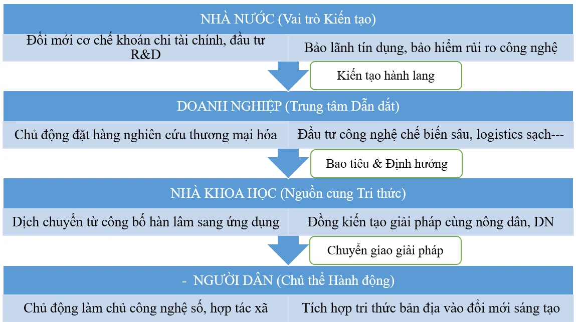 Liên kết “4 nhà” trong bối cảnh mới: Khoảng trống cơ chế và yêu cầu tái cấu trúc ở Đồng bằng sông Cửu Long Liên kết “4 nhà” trong bối cảnh mới: Khoảng trống cơ chế và yêu cầu tái cấu trúc ở Đồng bằng sông Cửu Long