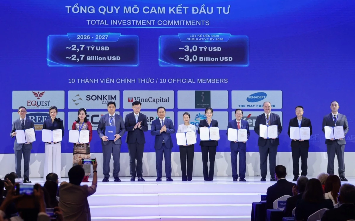 10 thành viên VIFC-HCMC Huy động hơn 2 triệu tỷ đồng qua VIFC-HCMC, TP. Hồ Chí Minh lựa chọn dự án tiên phong