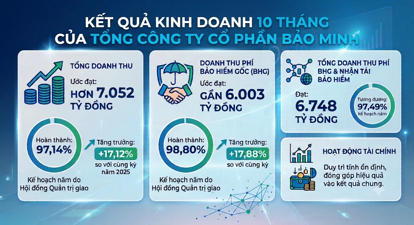 Tăng tốc về đích năm 2026, Bảo Minh sẵn sàng cho chặng đường bứt phá 2027 Tăng tốc về đích năm 2026, Bảo Minh sẵn sàng cho chặng đường bứt phá 2027