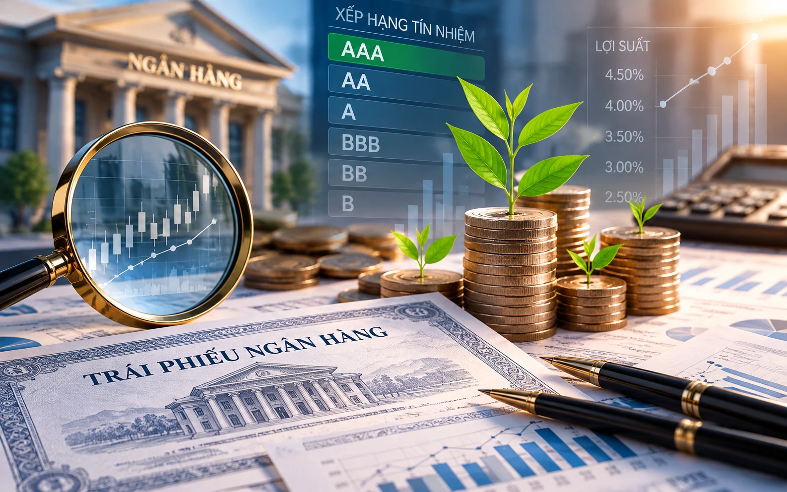 Xếp hạng tín nhiệm trái phiếu ngân hàng: Cần thêm cơ sở để định giá rủi ro Xếp hạng tín nhiệm trái phiếu ngân hàng: Cần thêm cơ sở để định giá rủi ro